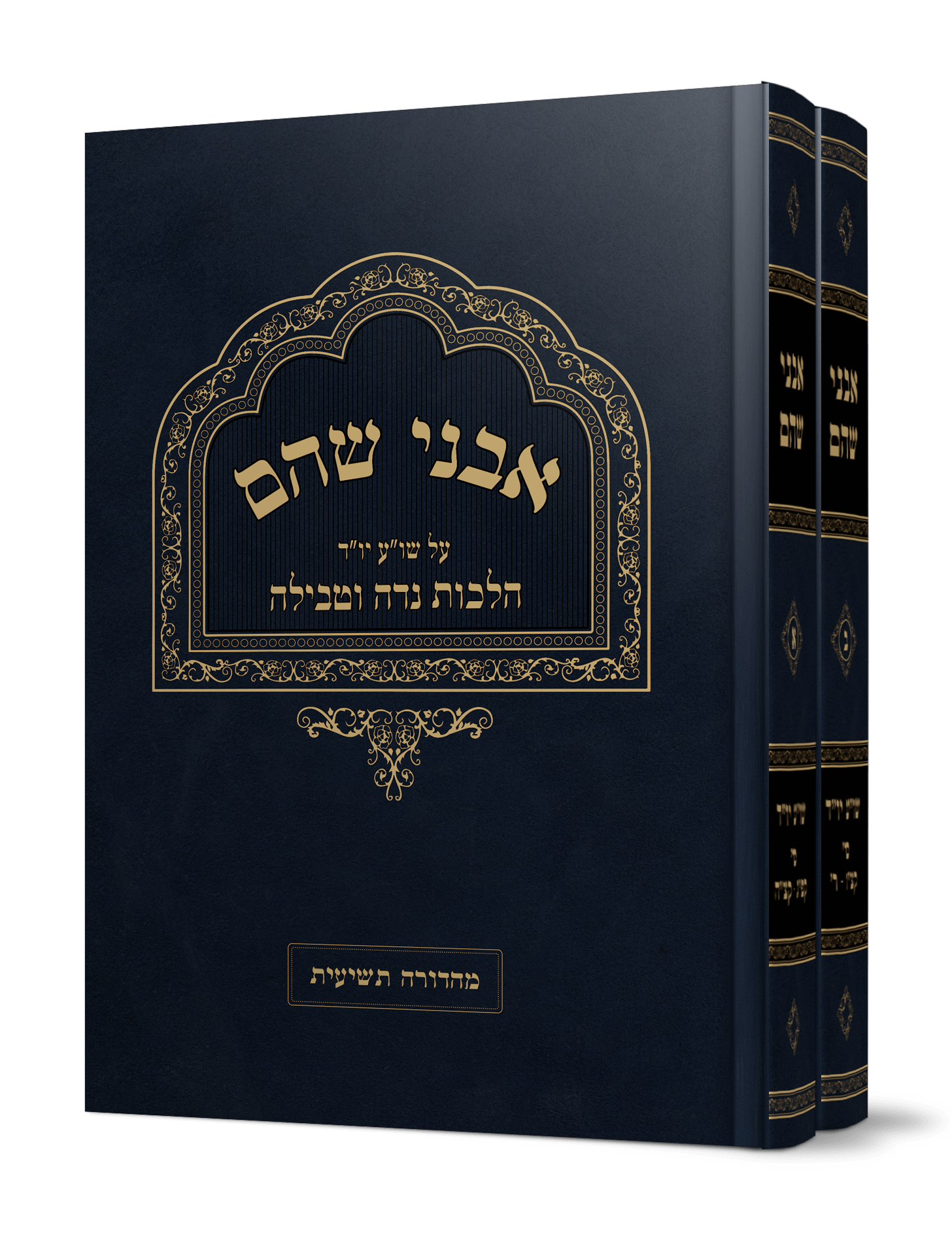 ספר אבני שהם על הלכות נדה וטבילה מהגאון הרב משה פנירי שליט"א