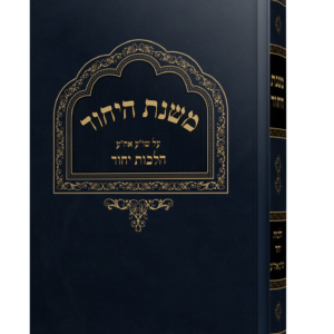 ספר משנת היחוד על הלכות יחוד מהגאון הרב משה פנירי שליט"א